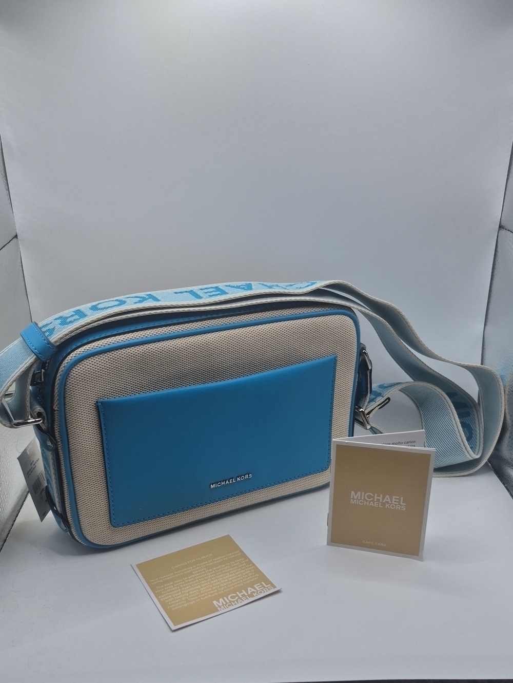 MICHAEL KORS Canvas Crossbody Bag (Brand New)
